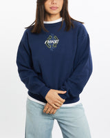 Vintage, 90s, Nike, Sweatshirt, The Real Deal, size double extra small, colour Navy, newtown, sydney, australia, thrift store, opshop, preloved, secondhand, sustainable, retro, antique, 70s, 80s, 90s, 2000s, 00s, fashion, clothing, streetwear, trendy, garment, style, boutique, store, shop, archive, sale, cheap, best, top, Sweats and hoodies