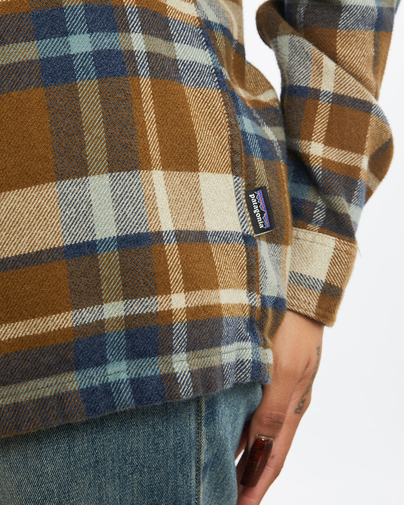 Vintage Patagonia Flannelette Button Up Shirt <br>S , The Real Deal , newtown, sydney, australia, thrift store, opshop, preloved, secondhand, sustainable, retro, antique, 70s, 80s, 90s, 2000s, 00s, fashion, clothing, streetwear, trendy, garment, style, boutique, store, shop, archive, sale, cheap, best, top
