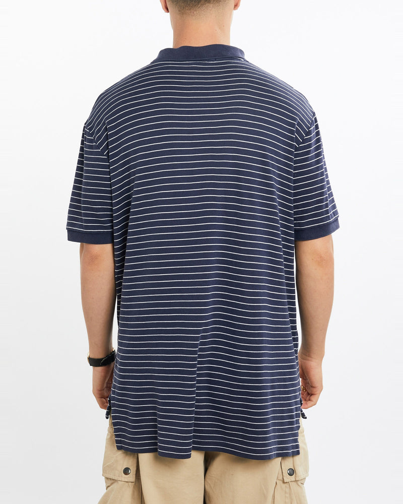 Vintage, 90s, Polo, Ralph, Lauren, Polo, Shirt, The Real Deal, size large, colour Navy, newtown, sydney, australia, thrift store, opshop, preloved, secondhand, sustainable, retro, antique, 70s, 80s, 90s, 2000s, 00s, fashion, clothing, streetwear, trendy, garment, style, boutique, store, shop, archive, sale, cheap, best, top, Shirts