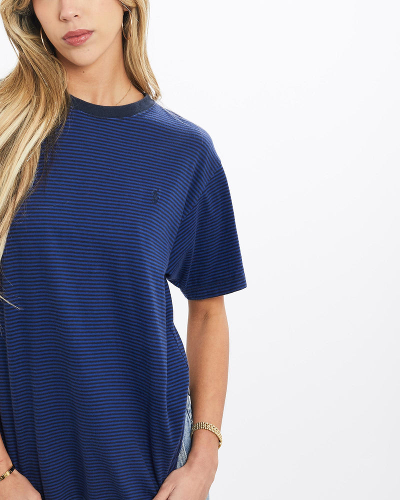 Vintage, Polo, Ralph, Lauren, Tee, The Real Deal, size extra small, colour Blue, newtown, sydney, australia, thrift store, opshop, preloved, secondhand, sustainable, retro, antique, 70s, 80s, 90s, 2000s, 00s, fashion, clothing, streetwear, trendy, garment, style, boutique, store, shop, archive, sale, cheap, best, top, T-Shirts