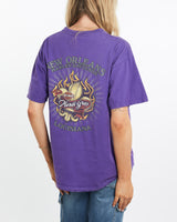 Vintage, Harley, Davidson, Tee, The Real Deal, size medium, colour Purple, newtown, sydney, australia, thrift store, opshop, preloved, secondhand, sustainable, retro, antique, 70s, 80s, 90s, 2000s, 00s, fashion, clothing, streetwear, trendy, garment, style, boutique, store, shop, archive, sale, cheap, best, top, T-Shirts