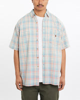 Vintage, 90s, Polo, Ralph, Lauren, Short, Sleeve, Button, Up, Shirt, The Real Deal, size large, colour Multicolour, newtown, sydney, australia, thrift store, opshop, preloved, secondhand, sustainable, retro, antique, 70s, 80s, 90s, 2000s, 00s, fashion, clothing, streetwear, trendy, garment, style, boutique, store, shop, archive, sale, cheap, best, top, Shirts