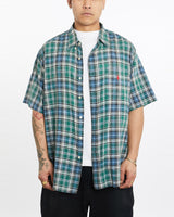 Vintage, 90s, Polo, Ralph, Lauren, Short, Sleeve, Button, Up, Shirt, The Real Deal, size extra large, colour Multicolour, newtown, sydney, australia, thrift store, opshop, preloved, secondhand, sustainable, retro, antique, 70s, 80s, 90s, 2000s, 00s, fashion, clothing, streetwear, trendy, garment, style, boutique, store, shop, archive, sale, cheap, best, top, Shirts