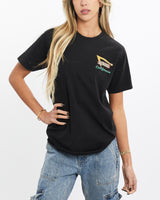 Vintage, In-N-Out, Burger, Tee, The Real Deal, size extra small, colour Black, newtown, sydney, australia, thrift store, opshop, preloved, secondhand, sustainable, retro, antique, 70s, 80s, 90s, 2000s, 00s, fashion, clothing, streetwear, trendy, garment, style, boutique, store, shop, archive, sale, cheap, best, top, T-Shirts