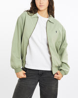 Vintage, 90s, Polo, Ralph, Lauren, Harrington, Jacket, The Real Deal, size medium, colour Green, newtown, sydney, australia, thrift store, opshop, preloved, secondhand, sustainable, retro, antique, 70s, 80s, 90s, 2000s, 00s, fashion, clothing, streetwear, trendy, garment, style, boutique, store, shop, archive, sale, cheap, best, top, Jackets