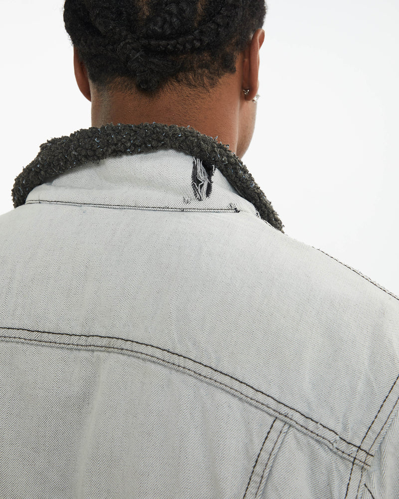 Vintage 90s Levi's Sherpa Lined Denim Jacket <br>XL , The Real Deal , newtown, sydney, australia, thrift store, opshop, preloved, secondhand, sustainable, retro, antique, 70s, 80s, 90s, 2000s, 00s, fashion, clothing, streetwear, trendy, garment, style, boutique, store, shop, archive, sale, cheap, best, top