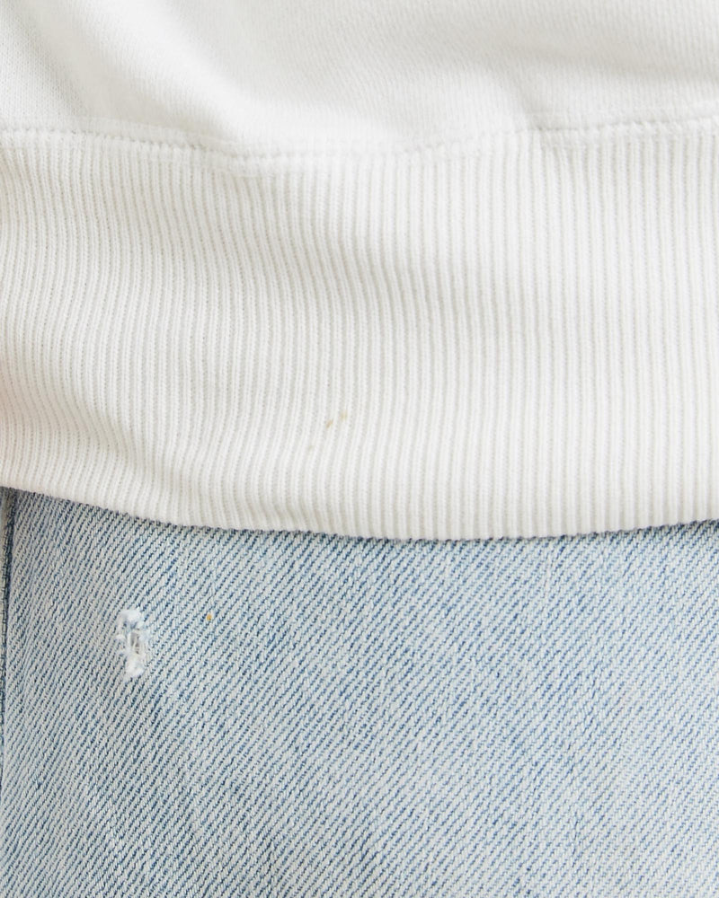 Vintage, 90s, Polo, Ralph, Lauren, Sweatshirt, The Real Deal, size double extra large, colour White, newtown, sydney, australia, thrift store, opshop, preloved, secondhand, sustainable, retro, antique, 70s, 80s, 90s, 2000s, 00s, fashion, clothing, streetwear, trendy, garment, style, boutique, store, shop, archive, sale, cheap, best, top, Sweats and hoodies