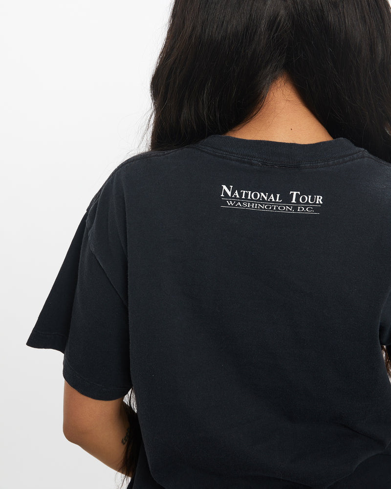 Vintage Beauty And The Beast Musical Tee <br>S , The Real Deal , newtown, sydney, australia, thrift store, opshop, preloved, secondhand, sustainable, retro, antique, 70s, 80s, 90s, 2000s, 00s, fashion, clothing, streetwear, trendy, garment, style, boutique, store, shop, archive, sale, cheap, best, top