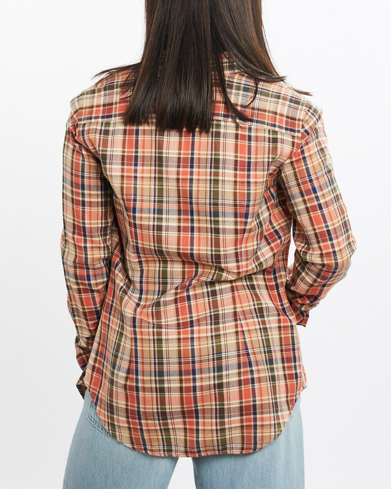 Vintage, Polo, Ralph, Lauren, Flannelette, Button, Up, Shirt, The Real Deal, size double extra small, colour Multicolour, newtown, sydney, australia, thrift store, opshop, preloved, secondhand, sustainable, retro, antique, 70s, 80s, 90s, 2000s, 00s, fashion, clothing, streetwear, trendy, garment, style, boutique, store, shop, archive, sale, cheap, best, top, Shirts