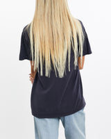 Vintage, 90s, Hard, Rock, Cafe, Tee, The Real Deal, size extra small, colour Navy, newtown, sydney, australia, thrift store, opshop, preloved, secondhand, sustainable, retro, antique, 70s, 80s, 90s, 2000s, 00s, fashion, clothing, streetwear, trendy, garment, style, boutique, store, shop, archive, sale, cheap, best, top, T-Shirts