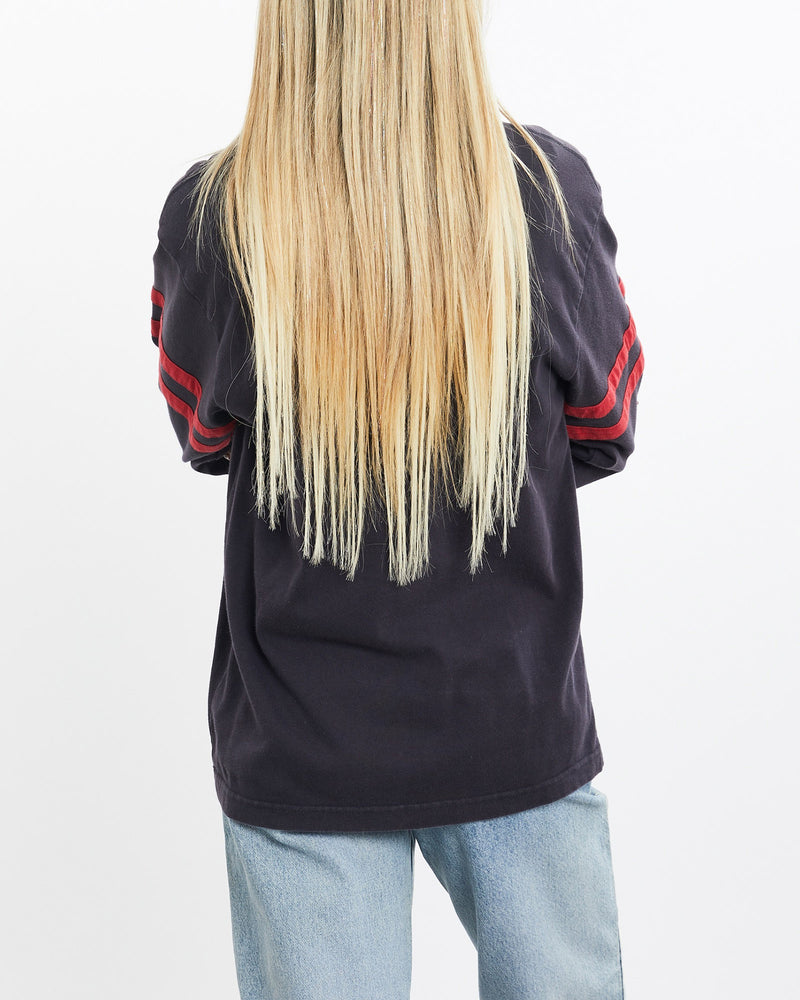 Vintage, Nautica, Sweatshirt, The Real Deal, size extra small, colour Navy, newtown, sydney, australia, thrift store, opshop, preloved, secondhand, sustainable, retro, antique, 70s, 80s, 90s, 2000s, 00s, fashion, clothing, streetwear, trendy, garment, style, boutique, store, shop, archive, sale, cheap, best, top, Sweats and hoodies