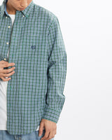 Vintage, 90s, Chaps, Ralph, Lauren, Button, Up, Shirt, The Real Deal, size large, colour Multicolour, newtown, sydney, australia, thrift store, opshop, preloved, secondhand, sustainable, retro, antique, 70s, 80s, 90s, 2000s, 00s, fashion, clothing, streetwear, trendy, garment, style, boutique, store, shop, archive, sale, cheap, best, top, Shirts