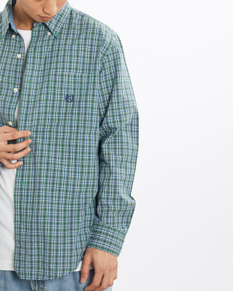 Vintage, 90s, Chaps, Ralph, Lauren, Button, Up, Shirt, The Real Deal, size large, colour Multicolour, newtown, sydney, australia, thrift store, opshop, preloved, secondhand, sustainable, retro, antique, 70s, 80s, 90s, 2000s, 00s, fashion, clothing, streetwear, trendy, garment, style, boutique, store, shop, archive, sale, cheap, best, top, Shirts