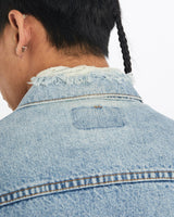 Vintage, Levi's, Denim, Jacket, The Real Deal, size large, colour Blue, newtown, sydney, australia, thrift store, opshop, preloved, secondhand, sustainable, retro, antique, 70s, 80s, 90s, 2000s, 00s, fashion, clothing, streetwear, trendy, garment, style, boutique, store, shop, archive, sale, cheap, best, top, Jackets