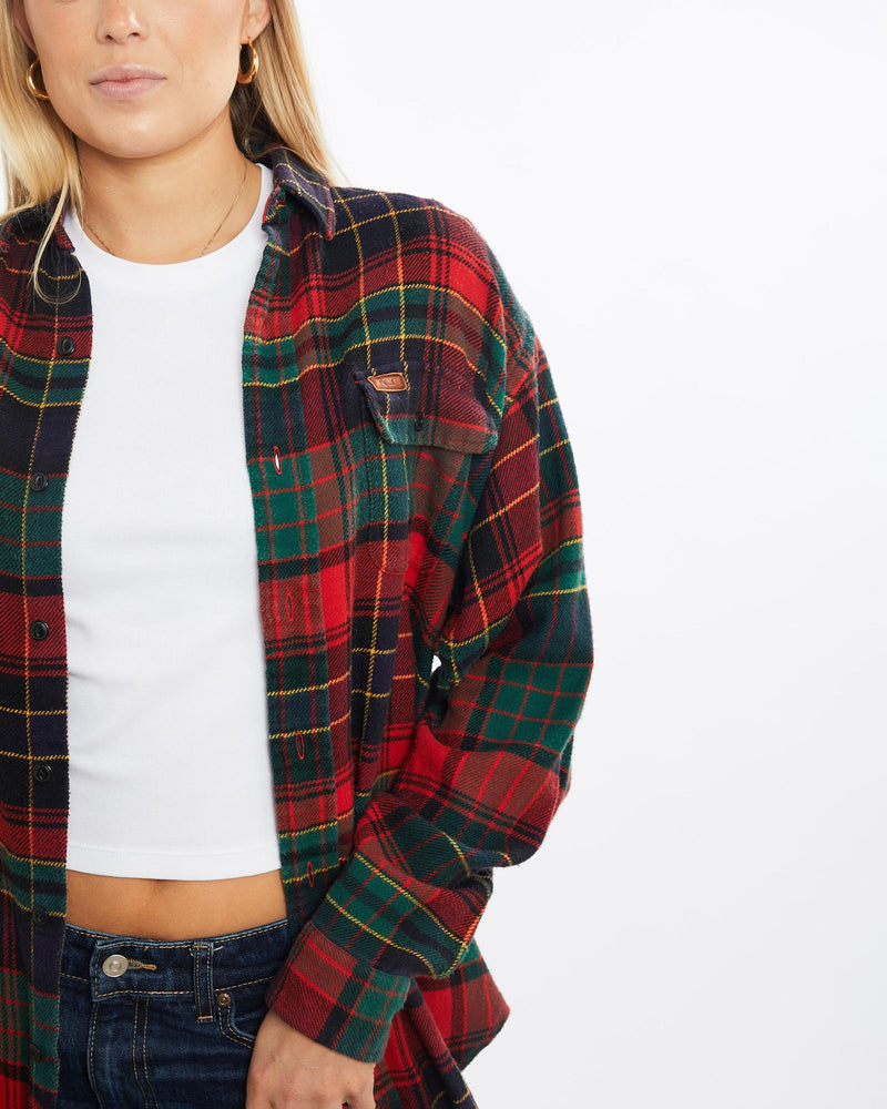 Vintage, Polo, Ralph, Lauren, Flannelette, Button, Up, Shirt, The Real Deal, size medium, colour Multicolour, newtown, sydney, australia, thrift store, opshop, preloved, secondhand, sustainable, retro, antique, 70s, 80s, 90s, 2000s, 00s, fashion, clothing, streetwear, trendy, garment, style, boutique, store, shop, archive, sale, cheap, best, top, Shirts