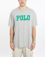 Vintage, 90s, Polo, Ralph, Lauren, Tee, The Real Deal, size extra large, colour Grey, newtown, sydney, australia, thrift store, opshop, preloved, secondhand, sustainable, retro, antique, 70s, 80s, 90s, 2000s, 00s, fashion, clothing, streetwear, trendy, garment, style, boutique, store, shop, archive, sale, cheap, best, top, T-Shirts