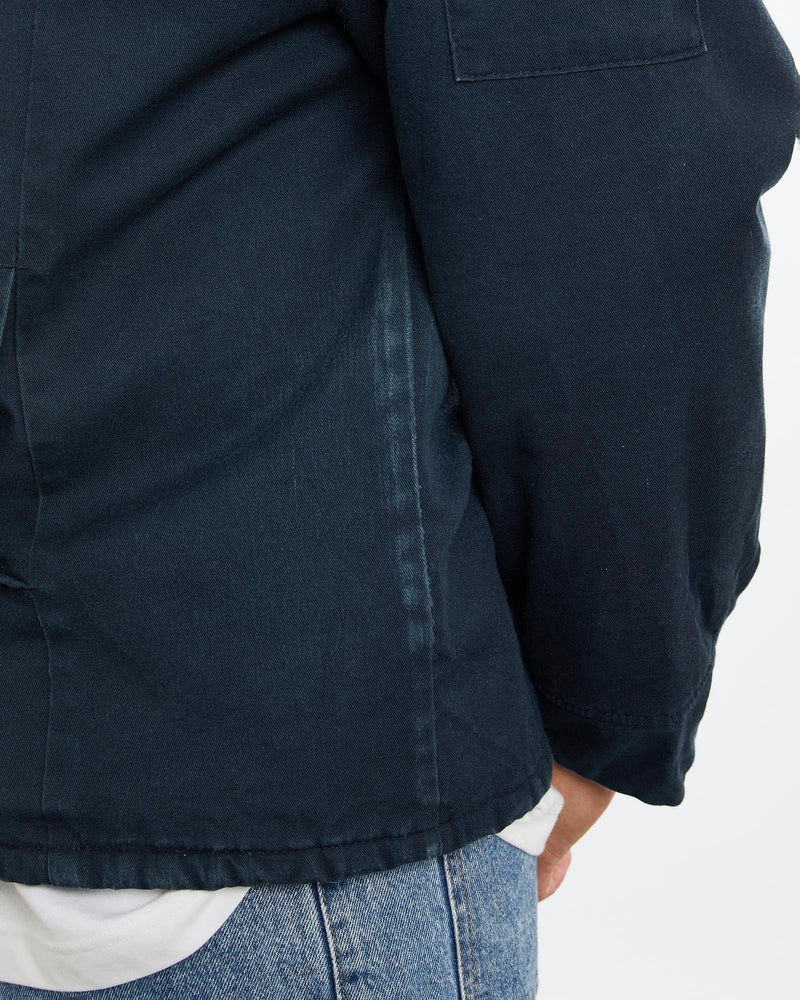 Vintage, Mechanic, Jacket, The Real Deal, size extra large, colour Blue, newtown, sydney, australia, thrift store, opshop, preloved, secondhand, sustainable, retro, antique, 70s, 80s, 90s, 2000s, 00s, fashion, clothing, streetwear, trendy, garment, style, boutique, store, shop, archive, sale, cheap, best, top, Jackets