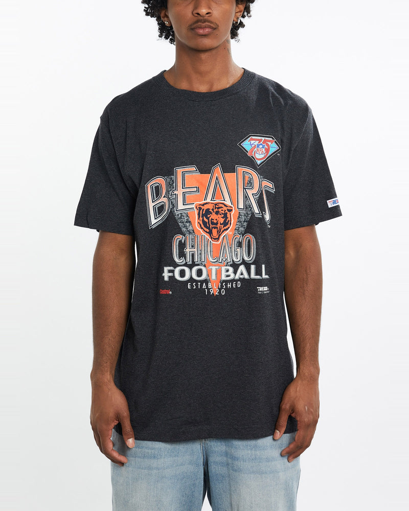 Vintage, 1994, NFL, Chicago, Bears, Tee, The Real Deal, size large, colour Black, newtown, sydney, australia, thrift store, opshop, preloved, secondhand, sustainable, retro, antique, 70s, 80s, 90s, 2000s, 00s, fashion, clothing, streetwear, trendy, garment, style, boutique, store, shop, archive, sale, cheap, best, top, T-Shirts