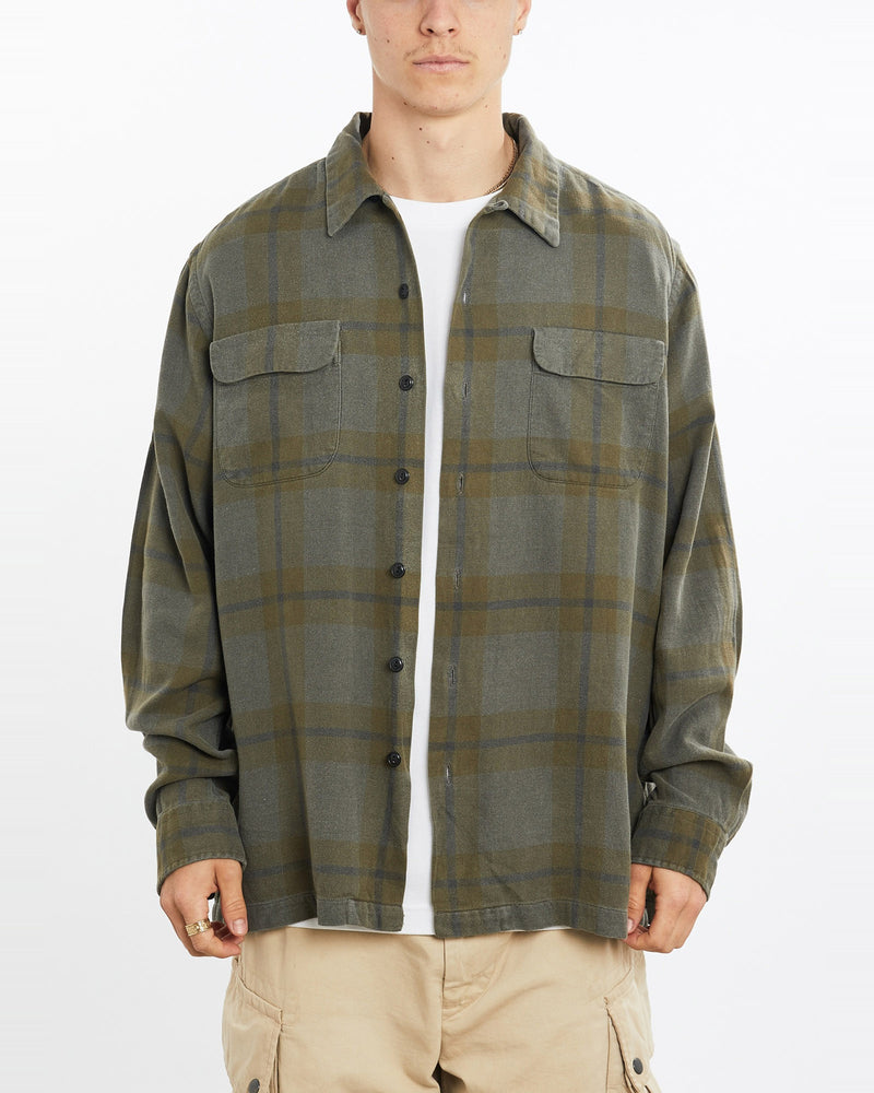 Vintage, 90s, Ralph, Lauren, Polo, Sport, Button, Up, Shirt, The Real Deal, size large, colour Green, newtown, sydney, australia, thrift store, opshop, preloved, secondhand, sustainable, retro, antique, 70s, 80s, 90s, 2000s, 00s, fashion, clothing, streetwear, trendy, garment, style, boutique, store, shop, archive, sale, cheap, best, top, Shirts