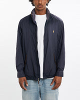 Vintage, 90s, Polo, Ralph, Lauren, Windbreaker, Jacket, The Real Deal, size large, colour Navy, newtown, sydney, australia, thrift store, opshop, preloved, secondhand, sustainable, retro, antique, 70s, 80s, 90s, 2000s, 00s, fashion, clothing, streetwear, trendy, garment, style, boutique, store, shop, archive, sale, cheap, best, top, Jackets