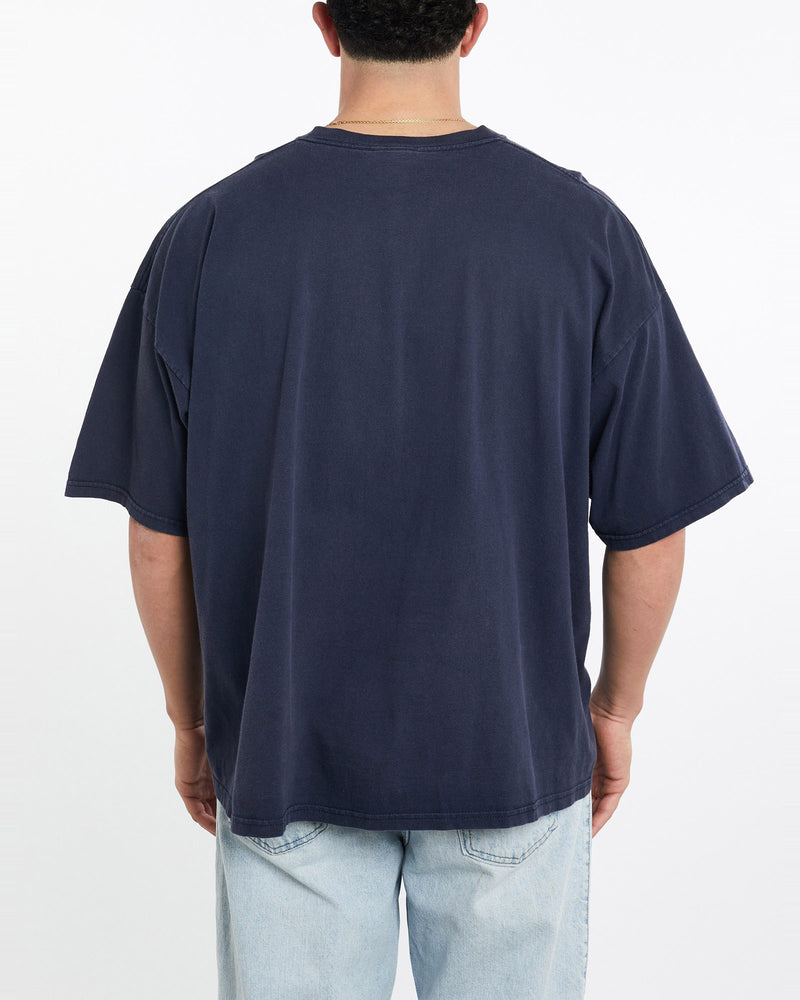 Vintage, 90s, Mickey, Mouse, Disneyland, Tee, The Real Deal, size extra large, colour Navy, newtown, sydney, australia, thrift store, opshop, preloved, secondhand, sustainable, retro, antique, 70s, 80s, 90s, 2000s, 00s, fashion, clothing, streetwear, trendy, garment, style, boutique, store, shop, archive, sale, cheap, best, top, T-Shirts