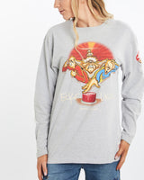 Vintage, Ecko, Unltd., Long, Sleeve, Tee, The Real Deal, size medium, colour Grey, newtown, sydney, australia, thrift store, opshop, preloved, secondhand, sustainable, retro, antique, 70s, 80s, 90s, 2000s, 00s, fashion, clothing, streetwear, trendy, garment, style, boutique, store, shop, archive, sale, cheap, best, top, T-Shirts