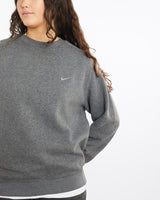 Vintage, Nike, Sweatshirt, The Real Deal, size medium, colour Grey, newtown, sydney, australia, thrift store, opshop, preloved, secondhand, sustainable, retro, antique, 70s, 80s, 90s, 2000s, 00s, fashion, clothing, streetwear, trendy, garment, style, boutique, store, shop, archive, sale, cheap, best, top, Sweats and hoodies