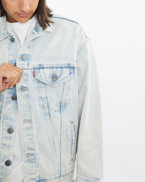 Vintage, 90s, Levi's, Denim, Jacket, The Real Deal, size small, colour Blue, newtown, sydney, australia, thrift store, opshop, preloved, secondhand, sustainable, retro, antique, 70s, 80s, 90s, 2000s, 00s, fashion, clothing, streetwear, trendy, garment, style, boutique, store, shop, archive, sale, cheap, best, top, Jackets