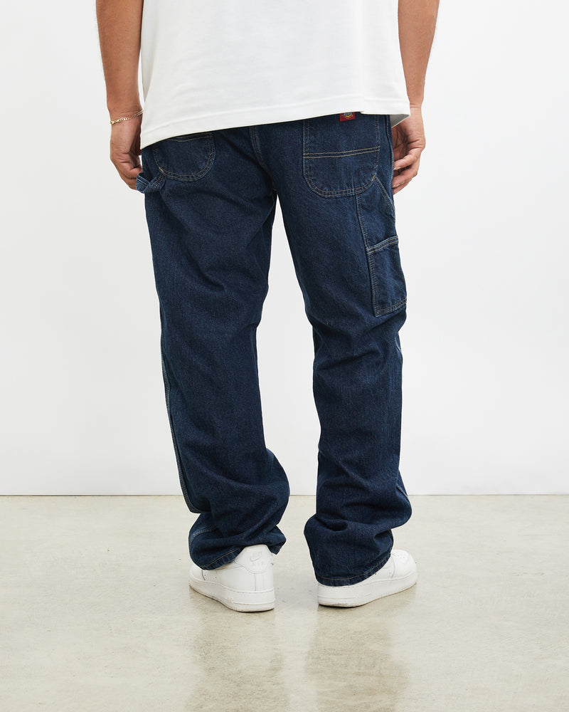 Vintage Dickies Denim Carpenter Pants <br>38" , The Real Deal , newtown, sydney, australia, thrift store, opshop, preloved, secondhand, sustainable, retro, antique, 70s, 80s, 90s, 2000s, 00s, fashion, clothing, streetwear, trendy, garment, style, boutique, store, shop, archive, sale, cheap, best, top