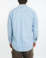 Vintage 90s Chaps Ralph Lauren Chambray Button Up Shirt <br>XL , The Real Deal , newtown, sydney, australia, thrift store, opshop, preloved, secondhand, sustainable, retro, antique, 70s, 80s, 90s, 2000s, 00s, fashion, clothing, streetwear, trendy, garment, style, boutique, store, shop, archive, sale, cheap, best, top