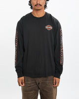 Vintage Harley Davidson Long Sleeve Tee <br>M , The Real Deal , newtown, sydney, australia, thrift store, opshop, preloved, secondhand, sustainable, retro, antique, 70s, 80s, 90s, 2000s, 00s, fashion, clothing, streetwear, trendy, garment, style, boutique, store, shop, archive, sale, cheap, best, top