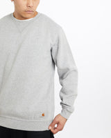 Vintage, Carhartt, Sweatshirt, The Real Deal, size large, colour Grey, newtown, sydney, australia, thrift store, opshop, preloved, secondhand, sustainable, retro, antique, 70s, 80s, 90s, 2000s, 00s, fashion, clothing, streetwear, trendy, garment, style, boutique, store, shop, archive, sale, cheap, best, top, Sweats and hoodies