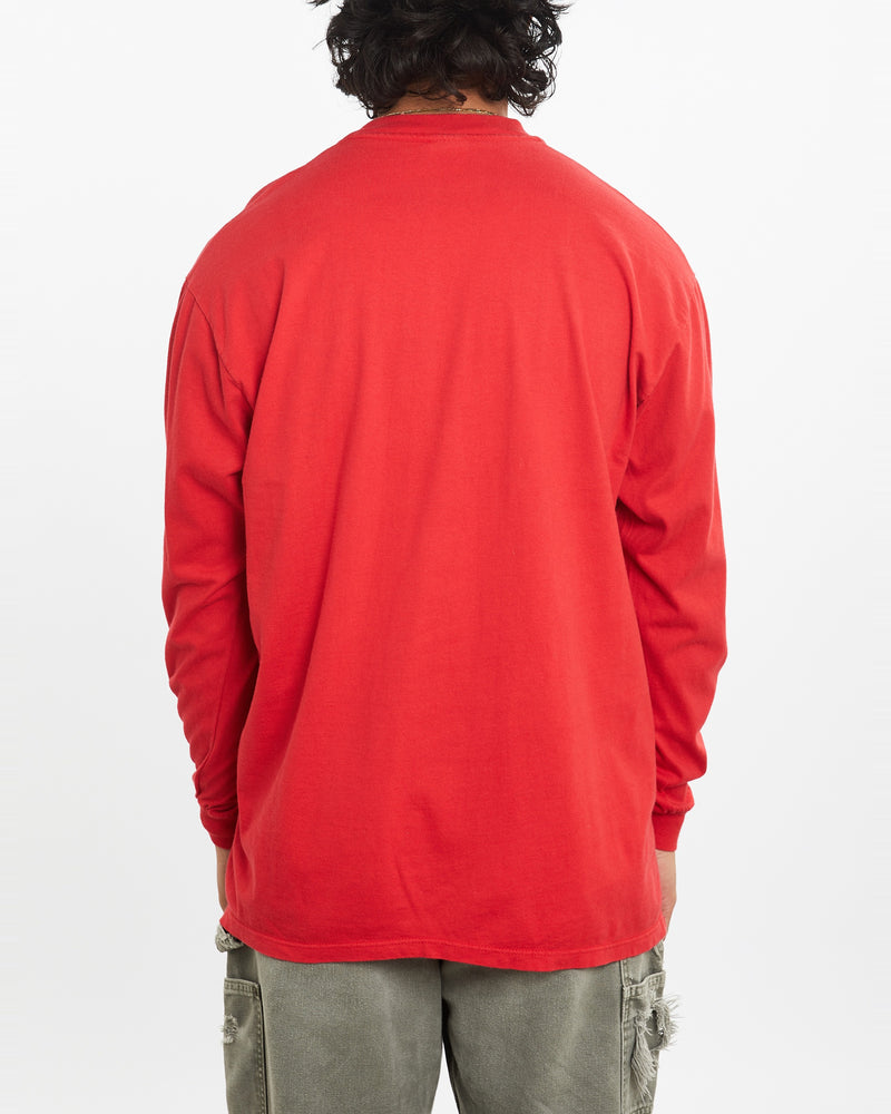 Vintage 1985 Big Mountain Ski Long Sleeve Tee <br>L , The Real Deal , newtown, sydney, australia, thrift store, opshop, preloved, secondhand, sustainable, retro, antique, 70s, 80s, 90s, 2000s, 00s, fashion, clothing, streetwear, trendy, garment, style, boutique, store, shop, archive, sale, cheap, best, top