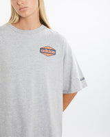 Vintage, Adidas, Tee, The Real Deal, size large, colour Grey, newtown, sydney, australia, thrift store, opshop, preloved, secondhand, sustainable, retro, antique, 70s, 80s, 90s, 2000s, 00s, fashion, clothing, streetwear, trendy, garment, style, boutique, store, shop, archive, sale, cheap, best, top, T-Shirts