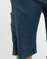 Vintage, Dickies, Denim, Carpenter, Shorts, The Real Deal, size 31", colour Blue, newtown, sydney, australia, thrift store, opshop, preloved, secondhand, sustainable, retro, antique, 70s, 80s, 90s, 2000s, 00s, fashion, clothing, streetwear, trendy, garment, style, boutique, store, shop, archive, sale, cheap, best, top, Shorts