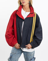 Vintage, 90s, Nautica, Windbreaker, Jacket, The Real Deal, size small, colour Navy, newtown, sydney, australia, thrift store, opshop, preloved, secondhand, sustainable, retro, antique, 70s, 80s, 90s, 2000s, 00s, fashion, clothing, streetwear, trendy, garment, style, boutique, store, shop, archive, sale, cheap, best, top, Jackets