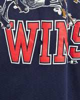 Vintage, 1991, MLB, Minnesota, Twins, Tee, The Real Deal, size extra small, colour Navy, newtown, sydney, australia, thrift store, opshop, preloved, secondhand, sustainable, retro, antique, 70s, 80s, 90s, 2000s, 00s, fashion, clothing, streetwear, trendy, garment, style, boutique, store, shop, archive, sale, cheap, best, top, T-Shirts