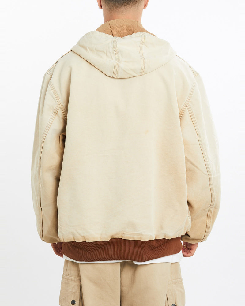 Vintage, Carhartt, Active', Jacket, The Real Deal, size extra large, colour Brown, newtown, sydney, australia, thrift store, opshop, preloved, secondhand, sustainable, retro, antique, 70s, 80s, 90s, 2000s, 00s, fashion, clothing, streetwear, trendy, garment, style, boutique, store, shop, archive, sale, cheap, best, top, Jackets