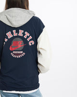 Vintage, 90s, Nike, Athletic, Hooded, Coaches, Jacket, The Real Deal, size small, colour Multicolour, newtown, sydney, australia, thrift store, opshop, preloved, secondhand, sustainable, retro, antique, 70s, 80s, 90s, 2000s, 00s, fashion, clothing, streetwear, trendy, garment, style, boutique, store, shop, archive, sale, cheap, best, top, Jackets