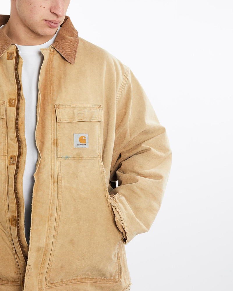 Vintage, 90s, Carhartt, Arctic', Jacket, The Real Deal, size double extra large, colour Brown, newtown, sydney, australia, thrift store, opshop, preloved, secondhand, sustainable, retro, antique, 70s, 80s, 90s, 2000s, 00s, fashion, clothing, streetwear, trendy, garment, style, boutique, store, shop, archive, sale, cheap, best, top, Jackets