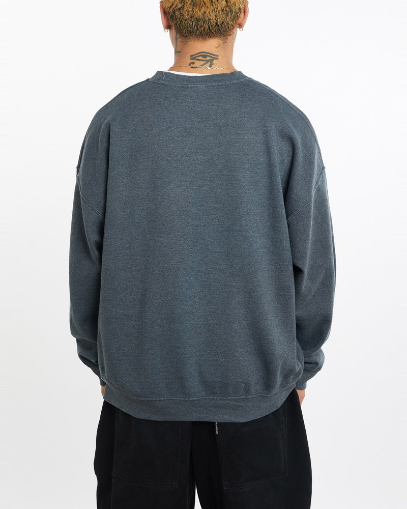 Vintage, 90s, Nike, Sweatshirt, The Real Deal, size extra large, colour Grey, newtown, sydney, australia, thrift store, opshop, preloved, secondhand, sustainable, retro, antique, 70s, 80s, 90s, 2000s, 00s, fashion, clothing, streetwear, trendy, garment, style, boutique, store, shop, archive, sale, cheap, best, top, Sweats and hoodies