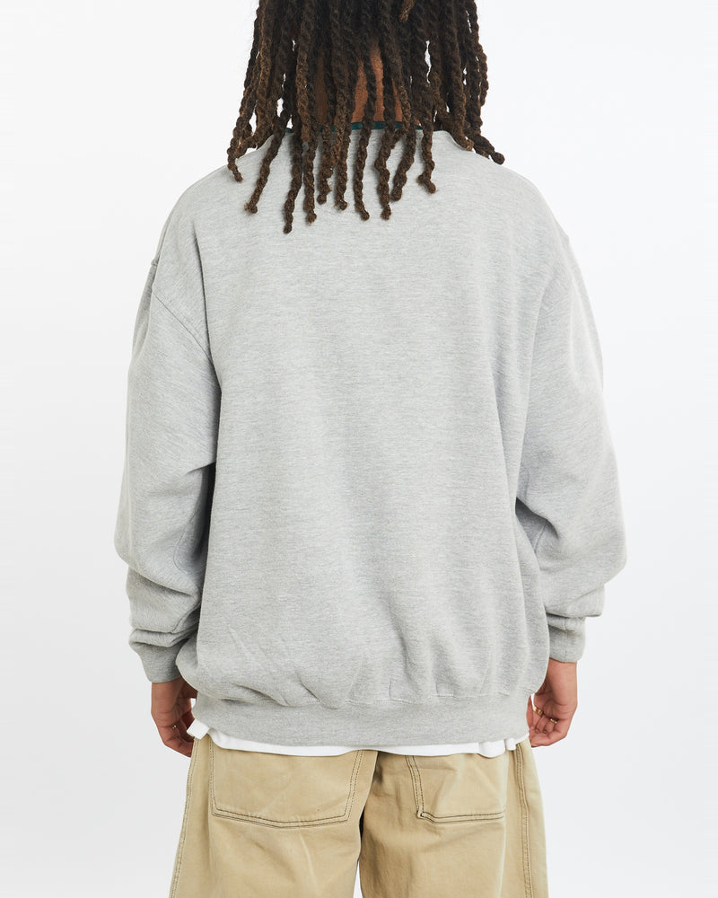 Vintage NFL New York Jets Sweatshirt <br>L , The Real Deal , newtown, sydney, australia, thrift store, opshop, preloved, secondhand, sustainable, retro, antique, 70s, 80s, 90s, 2000s, 00s, fashion, clothing, streetwear, trendy, garment, style, boutique, store, shop, archive, sale, cheap, best, top