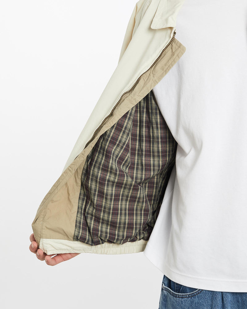 Vintage, 90s, Polo, Ralph, Lauren, Harrington, Jacket, The Real Deal, size extra large, colour Beige, newtown, sydney, australia, thrift store, opshop, preloved, secondhand, sustainable, retro, antique, 70s, 80s, 90s, 2000s, 00s, fashion, clothing, streetwear, trendy, garment, style, boutique, store, shop, archive, sale, cheap, best, top, Jackets