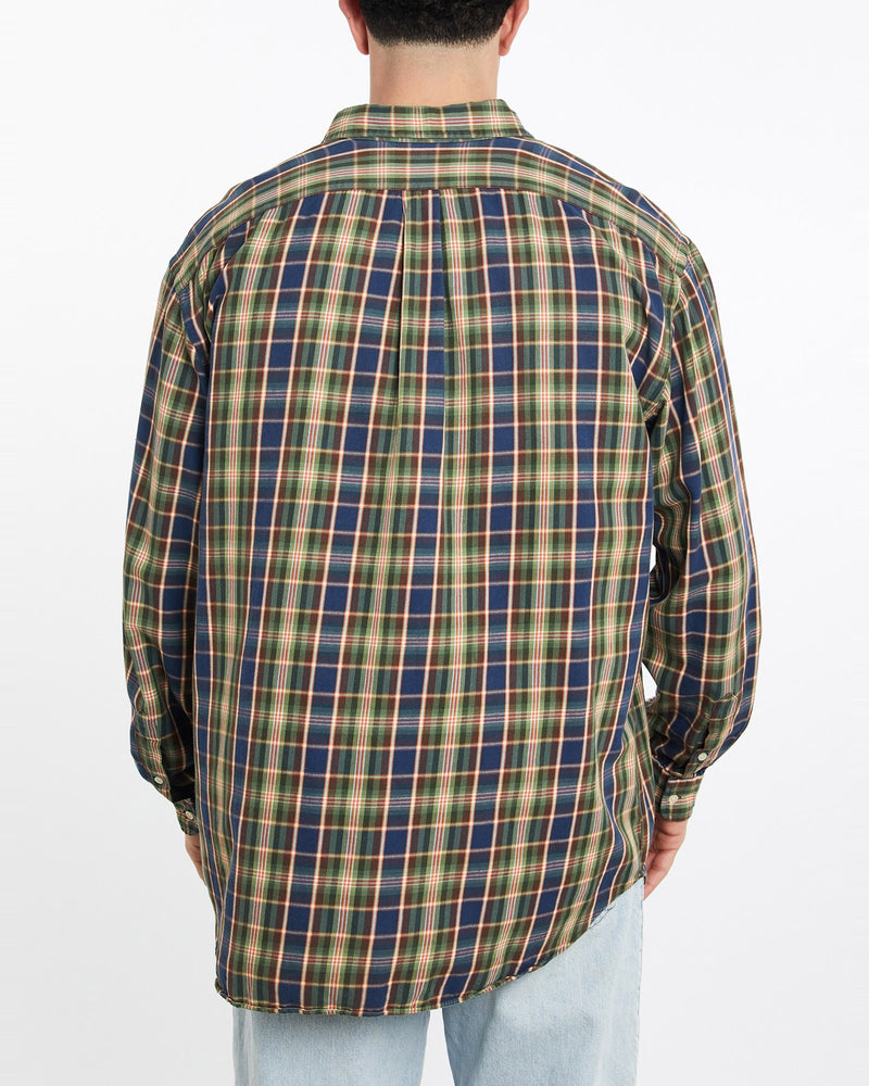 Vintage, 90s, Polo, Ralph, Lauren, Button, Up, Shirt, The Real Deal, size double extra large, colour Multicolour, newtown, sydney, australia, thrift store, opshop, preloved, secondhand, sustainable, retro, antique, 70s, 80s, 90s, 2000s, 00s, fashion, clothing, streetwear, trendy, garment, style, boutique, store, shop, archive, sale, cheap, best, top, Shirts