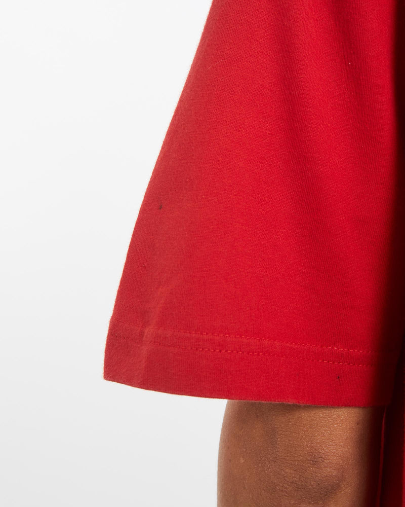 Vintage, Nike, Tee, The Real Deal, size small, colour Red, newtown, sydney, australia, thrift store, opshop, preloved, secondhand, sustainable, retro, antique, 70s, 80s, 90s, 2000s, 00s, fashion, clothing, streetwear, trendy, garment, style, boutique, store, shop, archive, sale, cheap, best, top, T-Shirts