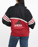 Vintage, 90s, Adidas, Windbreaker, Jacket, The Real Deal, size medium, colour Multicolour, newtown, sydney, australia, thrift store, opshop, preloved, secondhand, sustainable, retro, antique, 70s, 80s, 90s, 2000s, 00s, fashion, clothing, streetwear, trendy, garment, style, boutique, store, shop, archive, sale, cheap, best, top, Jackets
