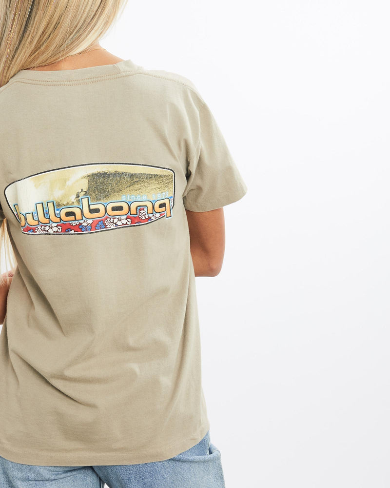 Vintage, 90s, Billabong, Surf, Tee, The Real Deal, size extra small, colour Beige, newtown, sydney, australia, thrift store, opshop, preloved, secondhand, sustainable, retro, antique, 70s, 80s, 90s, 2000s, 00s, fashion, clothing, streetwear, trendy, garment, style, boutique, store, shop, archive, sale, cheap, best, top, T-Shirts