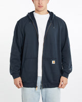 Vintage, Carhartt, Hooded, Sweatshirt, The Real Deal, size XXXL, colour Navy, newtown, sydney, australia, thrift store, opshop, preloved, secondhand, sustainable, retro, antique, 70s, 80s, 90s, 2000s, 00s, fashion, clothing, streetwear, trendy, garment, style, boutique, store, shop, archive, sale, cheap, best, top, Sweats and hoodies