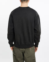 Vintage, 1991, Looney, Tunes, Bugs, Bunny, Sweatshirt, The Real Deal, size extra large, colour Black, newtown, sydney, australia, thrift store, opshop, preloved, secondhand, sustainable, retro, antique, 70s, 80s, 90s, 2000s, 00s, fashion, clothing, streetwear, trendy, garment, style, boutique, store, shop, archive, sale, cheap, best, top, Sweats and hoodies