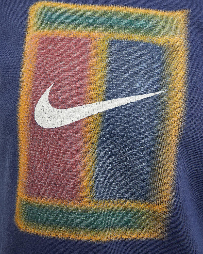 Vintage, 90s, Nike, Challenge, Court, Tee, The Real Deal, size double extra small, colour Blue, newtown, sydney, australia, thrift store, opshop, preloved, secondhand, sustainable, retro, antique, 70s, 80s, 90s, 2000s, 00s, fashion, clothing, streetwear, trendy, garment, style, boutique, store, shop, archive, sale, cheap, best, top, T-Shirts